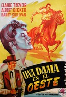 The Woman of the Town - Spanish Movie Poster (xs thumbnail)