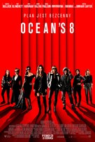 Ocean&#039;s 8 - Polish Movie Poster (xs thumbnail)