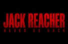 Jack Reacher: Never Go Back - Logo (xs thumbnail)