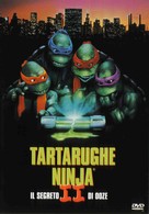 Teenage Mutant Ninja Turtles II: The Secret of the Ooze - Italian DVD movie cover (xs thumbnail)