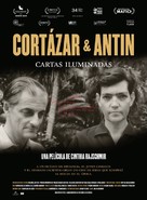 Cort&aacute;zar &amp; Ant&iacute;n: Cartas iluminadas - Argentinian Movie Poster (xs thumbnail)
