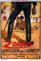 El Zorro de Monterrey - Italian Movie Poster (xs thumbnail)