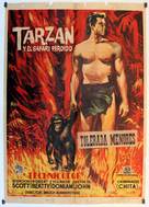 Tarzan and the Lost Safari - Spanish Movie Poster (xs thumbnail)