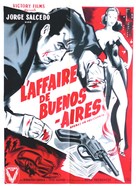 Apenas un delincuente - French Movie Poster (xs thumbnail)