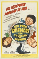 The Three Stooges Go Around the World in a Daze - Argentinian Movie Poster (xs thumbnail)