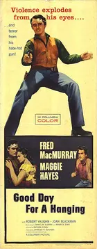 Good Day For A Hanging 1959 Movie Posters