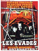 Les &eacute;vad&eacute;s - Belgian Movie Poster (xs thumbnail)