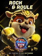 PAW Patrol: The Mighty Movie - French Movie Poster (xs thumbnail)