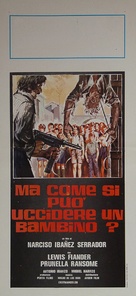 &iquest;Qui&egrave;n puede matar a un ni&ntilde;o? - Italian Movie Poster (xs thumbnail)