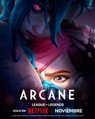 &quot;Arcane: League of Legends&quot; - Argentinian Movie Poster (xs thumbnail)