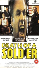 Death of a Soldier - British VHS movie cover (xs thumbnail)