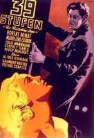 The 39 Steps - German Movie Poster (xs thumbnail)