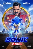Sonic the Hedgehog - Brazilian Movie Poster (xs thumbnail)