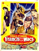 Francis Joins the WACS - Belgian Movie Poster (xs thumbnail)