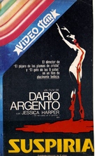 Suspiria - Argentinian VHS movie cover (xs thumbnail)