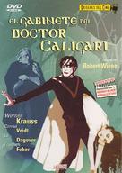Das Cabinet des Dr. Caligari. - Spanish DVD movie cover (xs thumbnail)