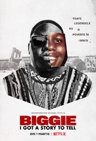 Biggie: I Got a Story to Tell - Romanian Movie Poster (xs thumbnail)