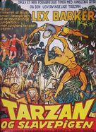 Tarzan and the Slave Girl - Danish Movie Poster (xs thumbnail)