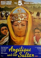 Ang&eacute;lique et le sultan - German Movie Poster (xs thumbnail)