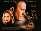 For Love of the Game - British Movie Poster (xs thumbnail)