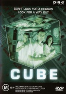 Cube - Australian DVD movie cover (xs thumbnail)