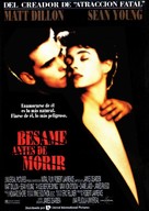 A Kiss Before Dying - Spanish Movie Poster (xs thumbnail)