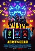 Army of the Dead - Swedish Movie Poster (xs thumbnail)