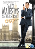 On Her Majesty&#039;s Secret Service - British DVD movie cover (xs thumbnail)