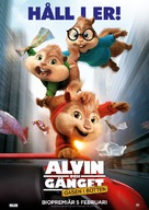 Alvin and the Chipmunks: The Road Chip - Swedish Movie Poster (xs thumbnail)