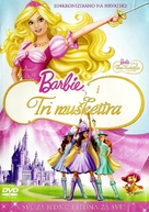 Barbie and the Three Musketeers - Croatian DVD movie cover (xs thumbnail)