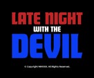 Late Night with the Devil - Australian Logo (xs thumbnail)