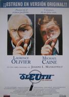 Sleuth - Spanish Movie Poster (xs thumbnail)