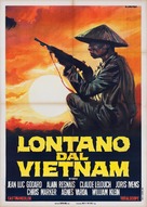Loin du Vietnam - Italian Movie Poster (xs thumbnail)