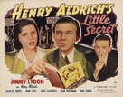 Henry Aldrich&#039;s Little Secret - Movie Poster (xs thumbnail)