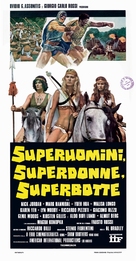 Superuomini, superdonne, superbotte - Italian Movie Poster (xs thumbnail)