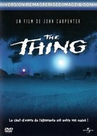 The Thing - French DVD movie cover (xs thumbnail)