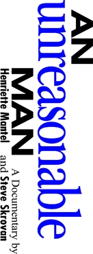 An Unreasonable Man - Logo (xs thumbnail)