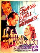 The Last of Mrs. Cheyney - French Movie Poster (xs thumbnail)