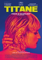 Titane - Danish Movie Poster (xs thumbnail)
