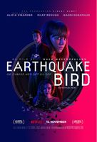 Earthquake Bird - Danish Movie Poster (xs thumbnail)