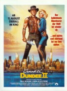 Crocodile Dundee II - German Movie Poster (xs thumbnail)