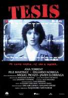 Tesis - Spanish Movie Poster (xs thumbnail)