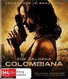 Colombiana - Australian Blu-Ray movie cover (xs thumbnail)