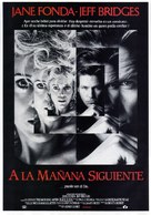 The Morning After - Spanish Movie Poster (xs thumbnail)