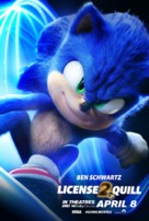Sonic The Hedgehog 2 - 2022 Numbered 4DX Exclusive Movie Poster #4444