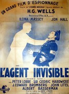 Invisible Agent - French Movie Poster (xs thumbnail)