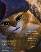 Puss in Boots - For your consideration movie poster (xs thumbnail)