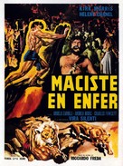Maciste all&#039;inferno - French Movie Poster (xs thumbnail)