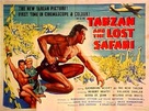 Tarzan and the Lost Safari - British Movie Poster (xs thumbnail)