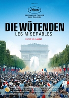 Les mis&eacute;rables - German Movie Poster (xs thumbnail)